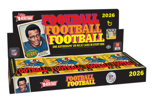2026 Topps Heritage Football - Hobby Box