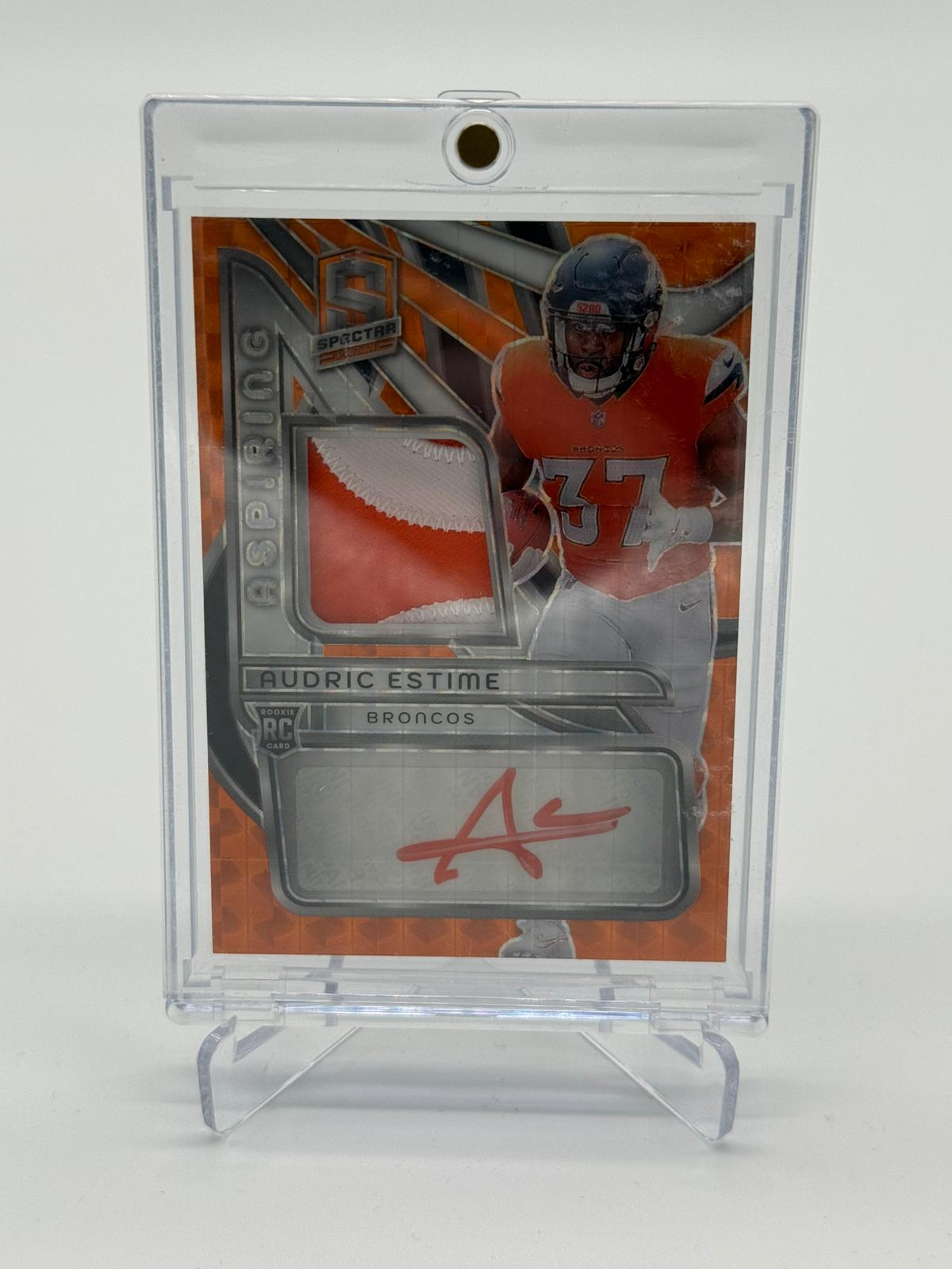 2024 Panini Spectra Audric Estime Patch/Auto 05/15