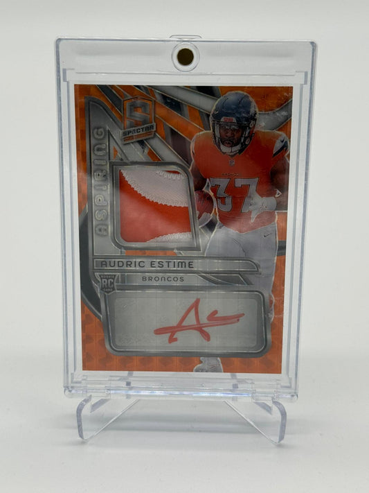 2024 Panini Spectra Audric Estime Patch/Auto 05/15
