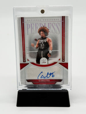 2024 Panini National Treasure WWE Carlito Auto 23/25
