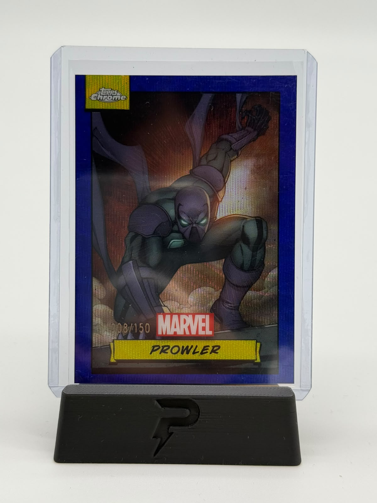 2024 Topps Chrome Marvel Prowler 008/150