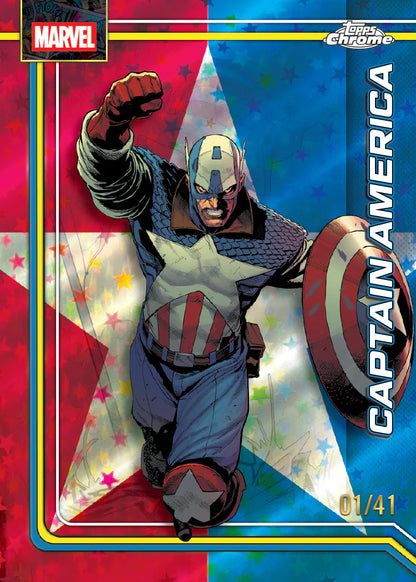 2026 Topps Chrome Marvel Comics Hobby Box (SEALED)