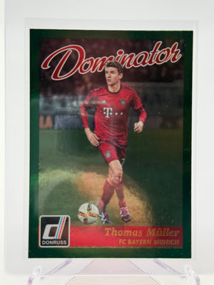 2016-17 Panini Donruss Thomas Müller Dominators Green