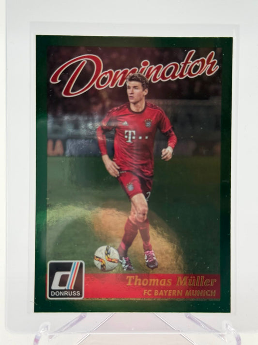 2016-17 Panini Donruss Thomas Müller Dominators Green