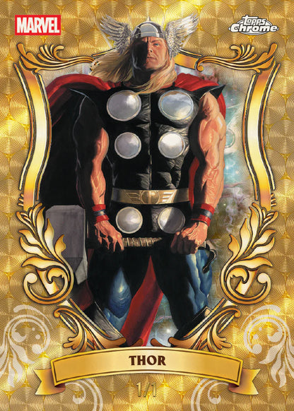 2026 Topps Chrome Marvel Comics Hobby Box (SEALED)