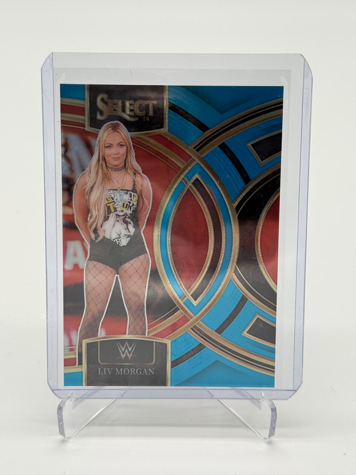 2024 Panini Select WWE Liv Morgan Blue 194/199