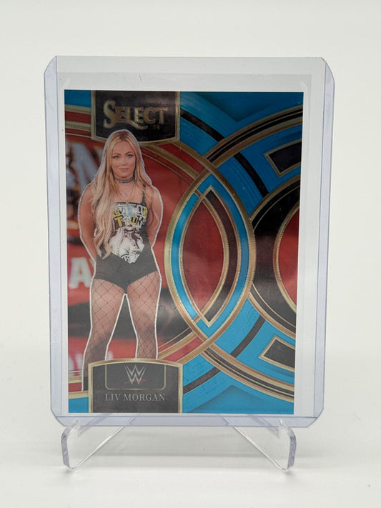 2024 Panini Select WWE Liv Morgan Blue 194/199