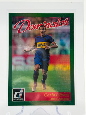 2016-17 Panini Donruss Carlos Tevez Dominators Green