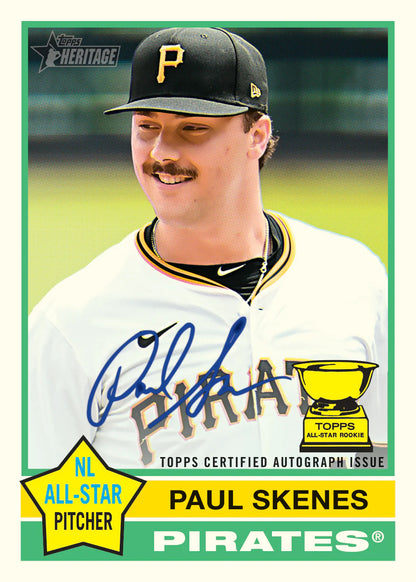 2025 Topps Heritage Baseball Hobby Box (LIVEBREAK)