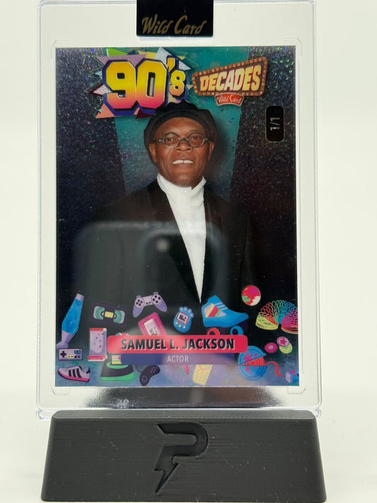 2024 Wild Card Decades Samuel L. Jackson 90s 1/1