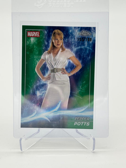 2025 Topps Marvel Studios Chrome Pepper Potts /199