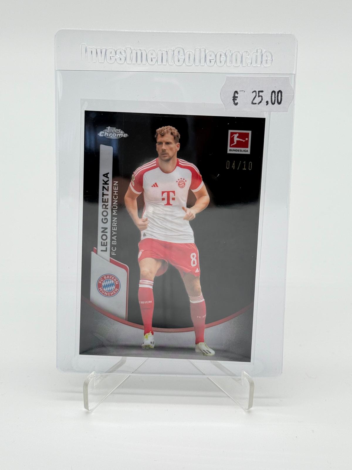 2024 Topps Bundesliga Sapphire Leon Goretzka /10