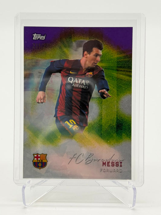 2025 Topps Barcelona Teamset Lionel Messi 211/250