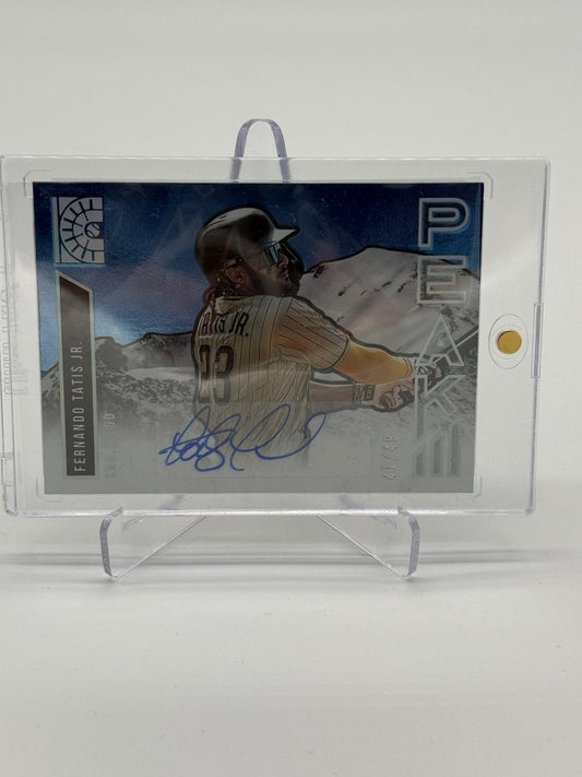 2022 Panini Capstone Baseball Fernando Tatis Jr. Auto /49