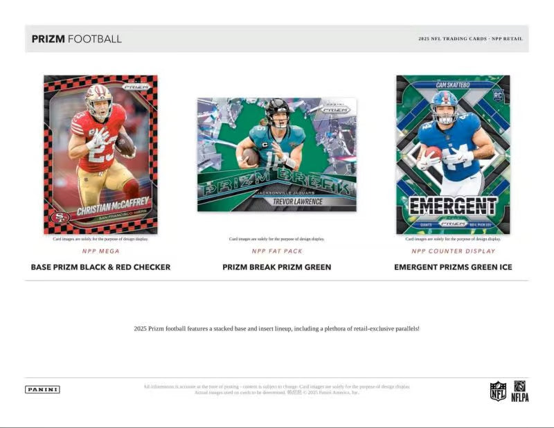 2025 Panini Prizm Football Retail Box (SEALED)