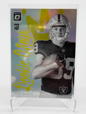 2024 Panini Donruss Optic Brock Bowers Rookie Kings SSP