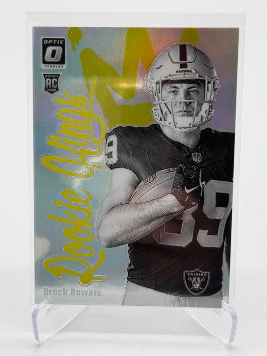2024 Panini Donruss Optic Brock Bowers Rookie Kings SSP