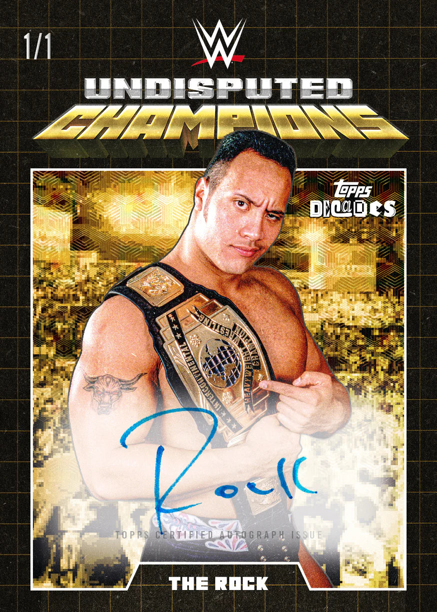 5 Boxen: WWE Decades Random Letter Break #1 (LIVEBREAK)