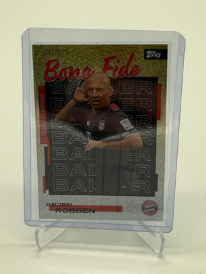 2025 Topps FC Bayern Teamset Arjen Robben Bona Fide 042/125