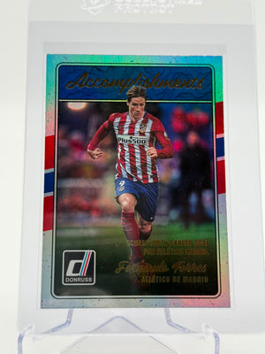2016-17 Panini Donruss Fernando Torres Accomplishments Silver