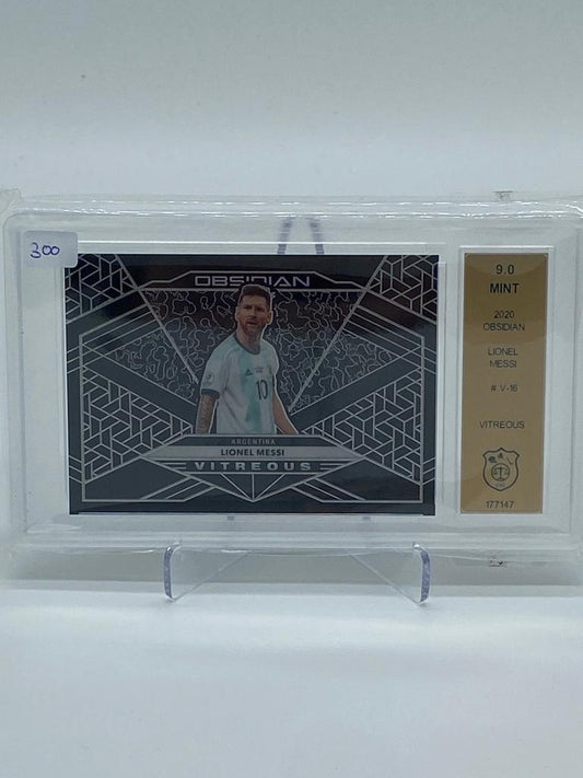 2019-2020 Panini Obsidian Soccer - Lionel Messi /135 GSG9,0