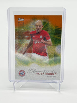 2025 Topps FC Bayern Teamset Arjen Robben Pitch Pirsuits 07/25
