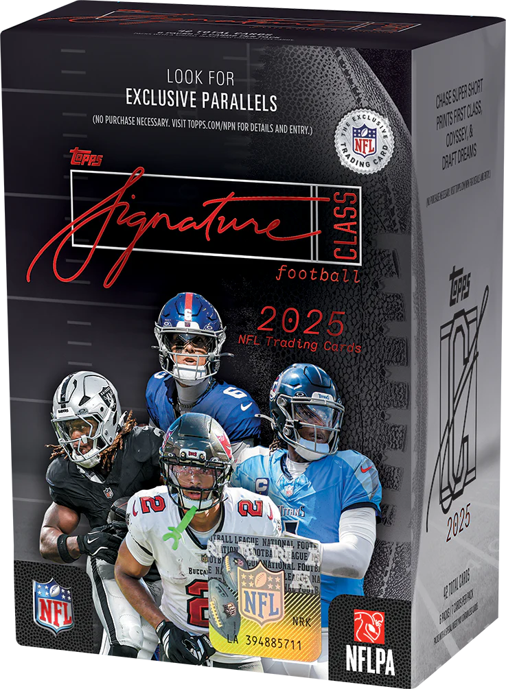 2025 Topps Signature Class Football Value Box (LIVEBREAK)
