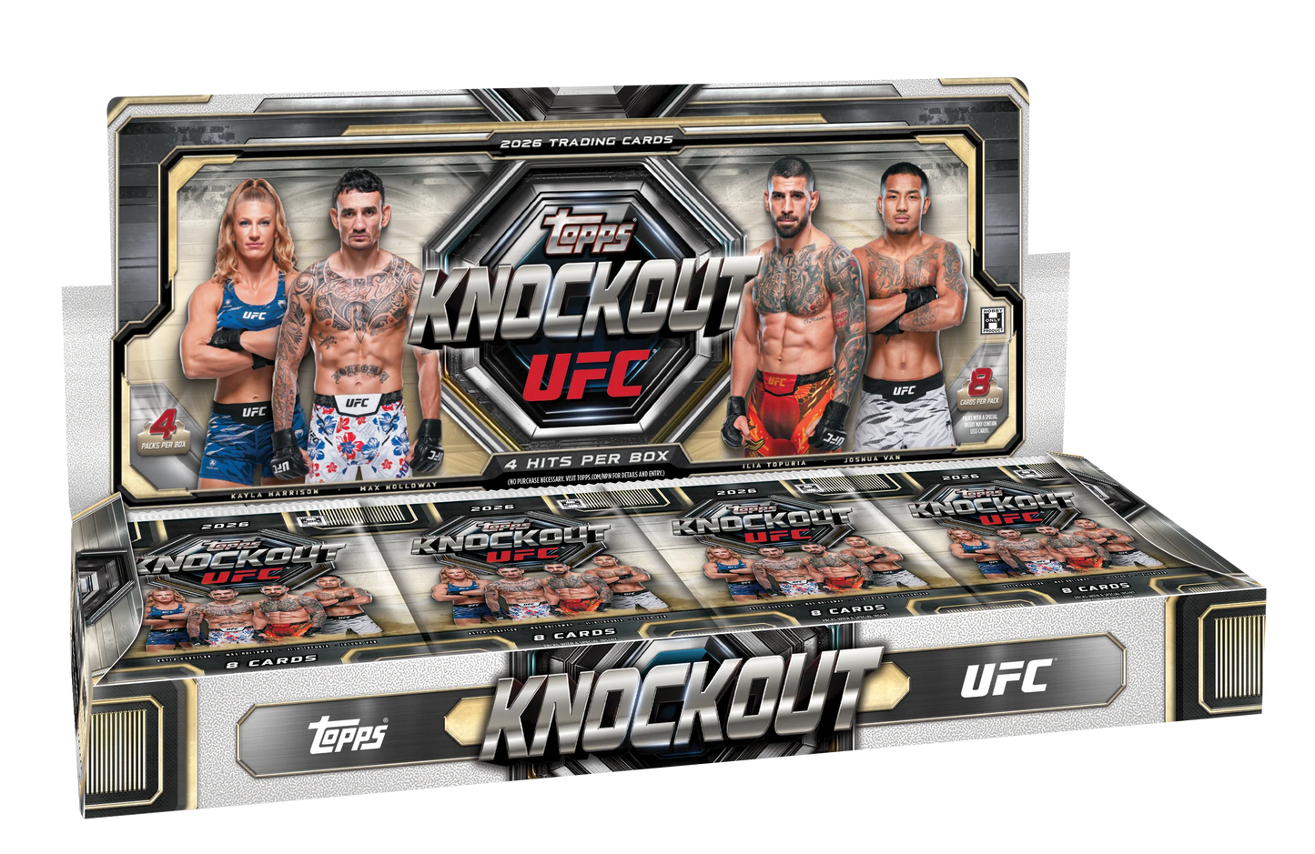 2026 Topps UFC Knockout Hobby Box (SEALED)