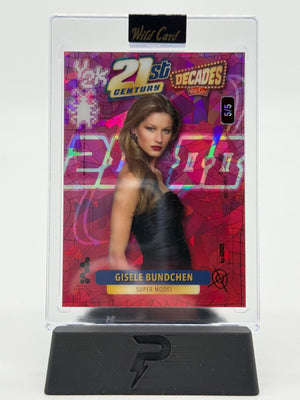 2024 Wild Card Decades Gisele Bundchen 21st Century 5/5 Pink