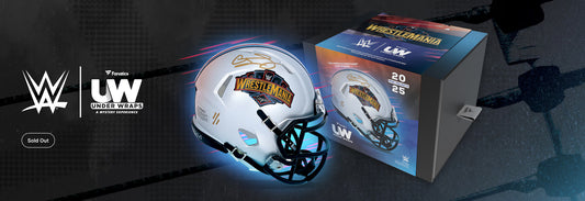 2025 Fanatics Under Wraps WWE Wrestle Mania Mini Helm (LIVEBREAK)