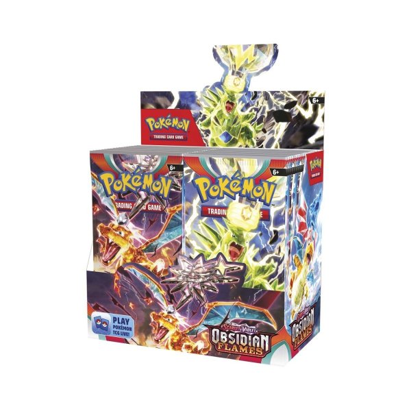 Pokemon Scarlet & Violet Obsidian Flames Booster Display EN (SEALED)