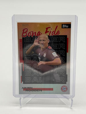 2025 Topps FC Bayern Teamset Arjen Robben Bona Fide 16/25