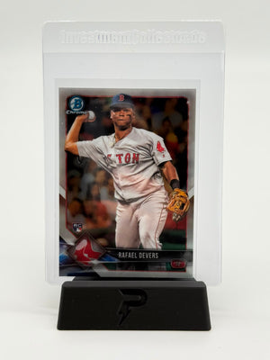 2018 Topps Chrome Bowman Baseball Rafael Devers RC