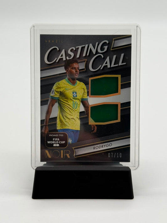 2025-26 Panini NOIR Rodrygo Relic 07/10