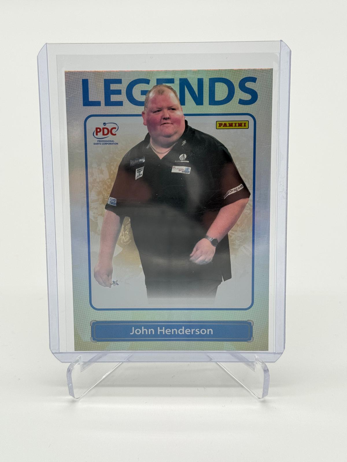2025 Panini PDC World Championship John Henderson Legends /100