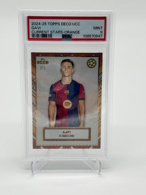 2024-25 Topps Deco Gavi / 5 PSA 9