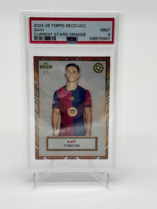 2024-25 Topps Deco Gavi / 5 PSA 9