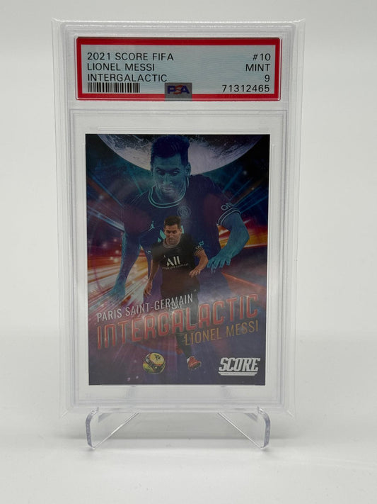 2021 Score Fifa Lionel Messi Intergalactic PSA 9