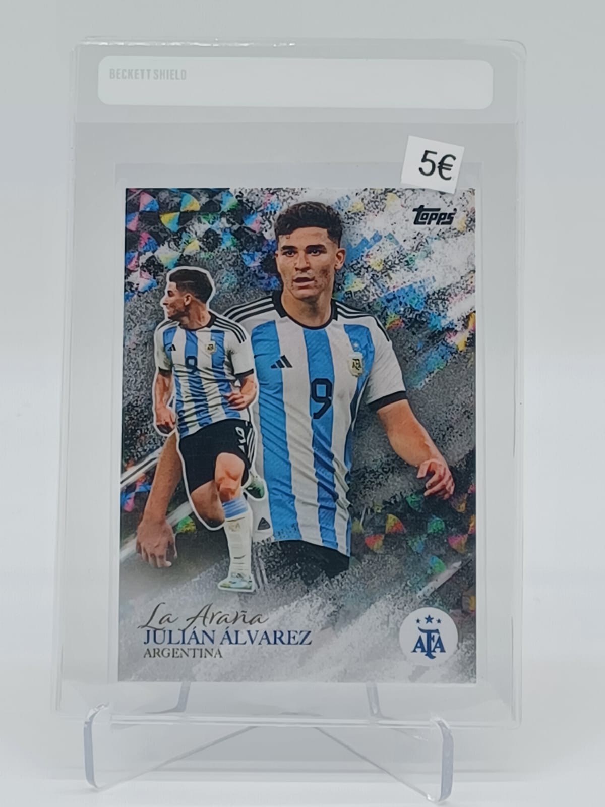Topps Argentina World Champions Set - Julian Alvarez La Arana
