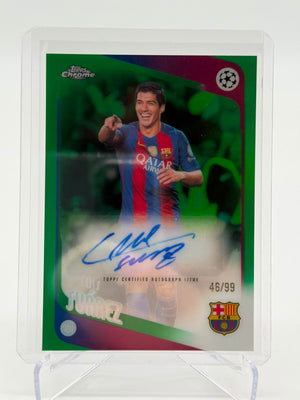 2026 Topps UCC Chrome Luis Suarez AUTO 46/99