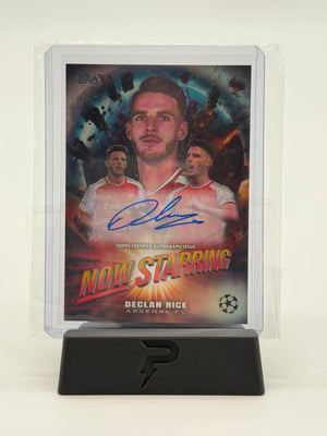 2024 Topps UEFA Declan Rice Now Starring Auto