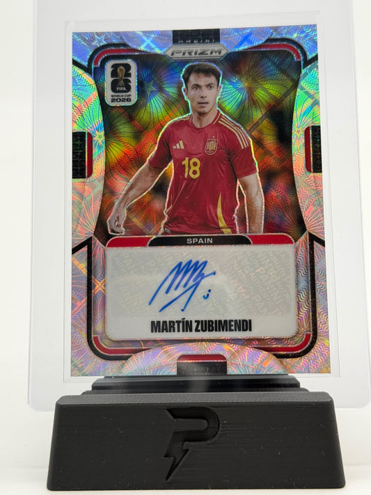 2026 Panini World Cup Prizm Martin Zubimendi Auto
