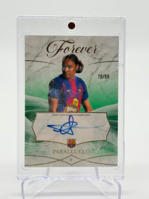 2026 Topps Barcelona Forever Paralluelo AUTO 70/99