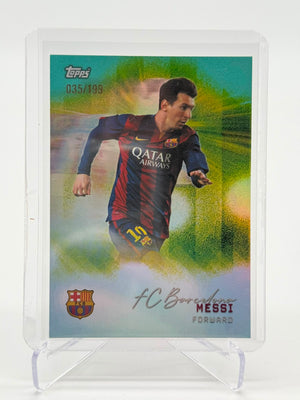 2025 Topps Barcelona Teamset Lionel Messi 035/199