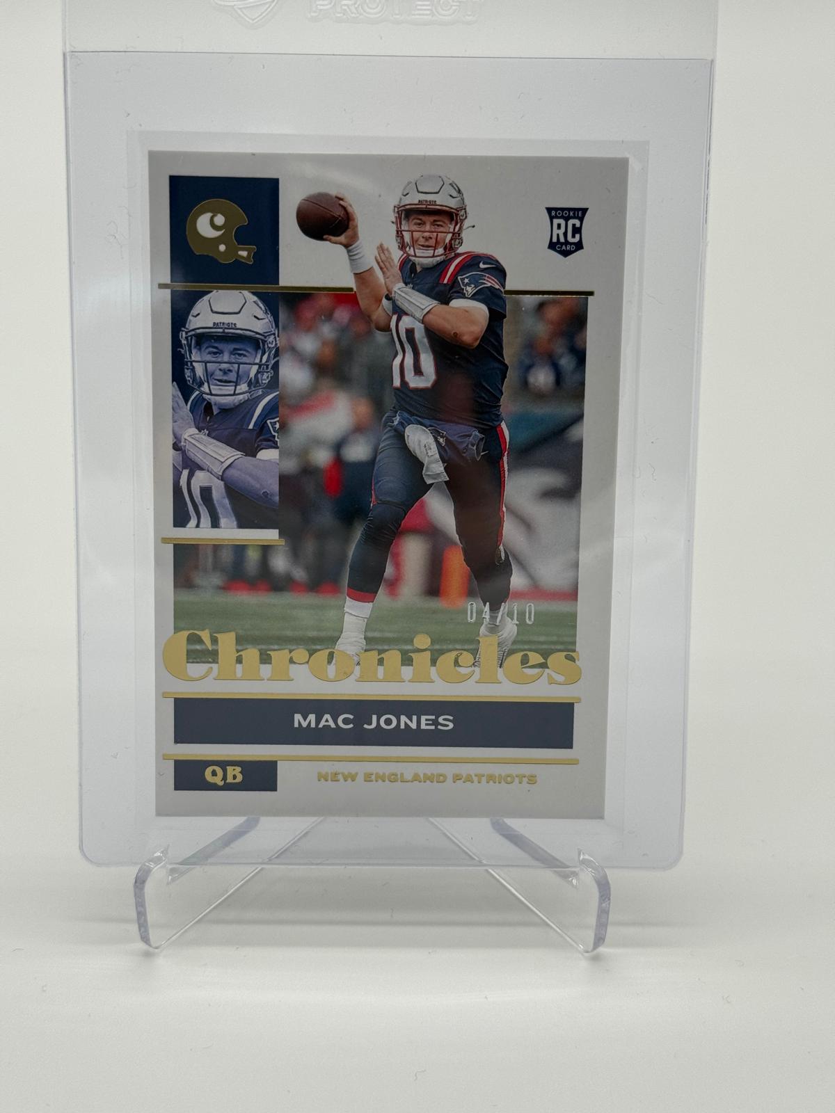 2021 Panini Chronicles Football Mac Jones RC /10