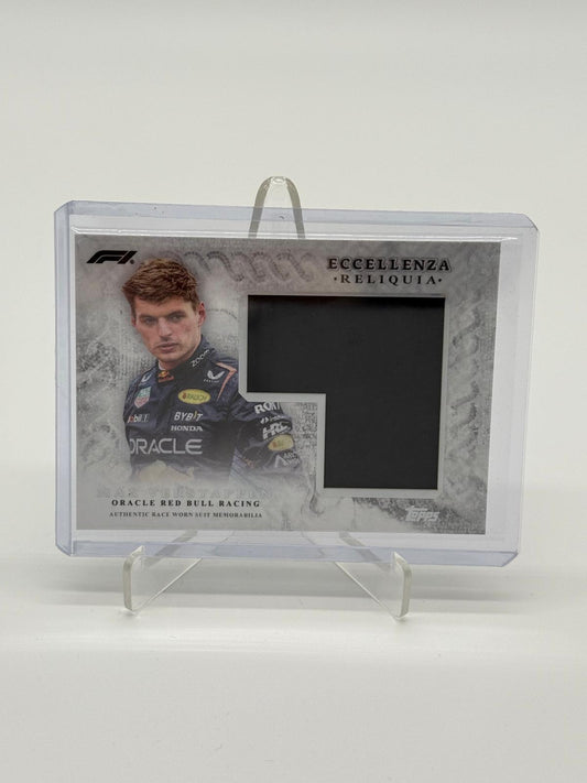 2024 Topps Eccellenza Max Verstappen Race Worn Suit Relic