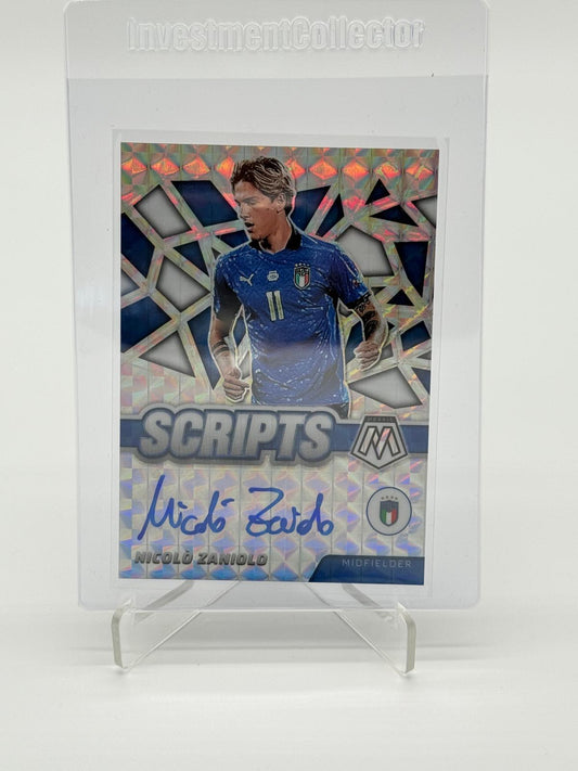 2021-22 Panini Mosaic Nicolo Zaniolo Auto