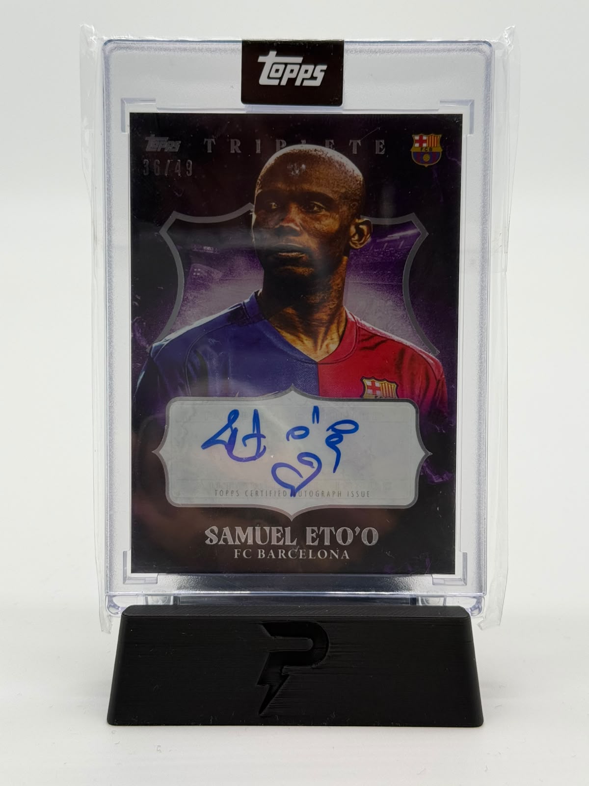 2024 Topps Triplete Samuel Eto o Auto 36/49