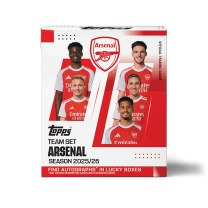 2025-26 Topps Arsenal Team Set (SEALED)