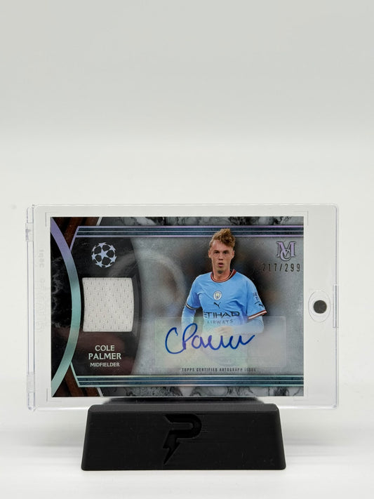 2023 Topps Museum UCC Cole Palmer Relic/Auto 217/299